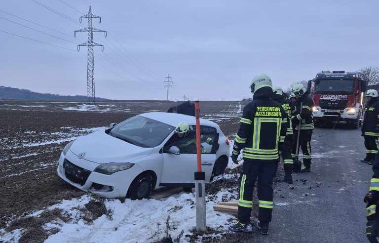 Einsatz T1 – PKW-Bergung auf der L5334