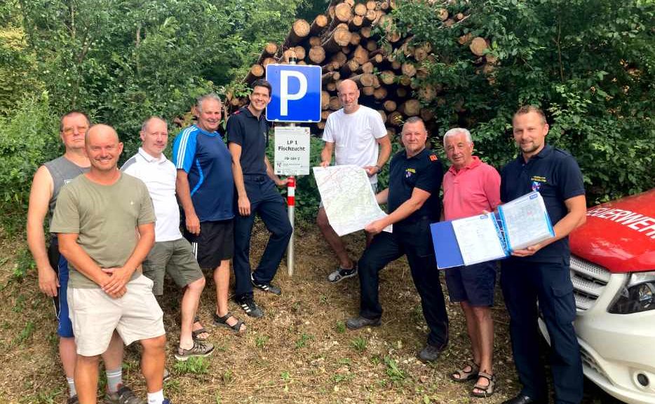 Neue Lotsenpunkte am Hiesberg erleichtern Hilfe im Notfall