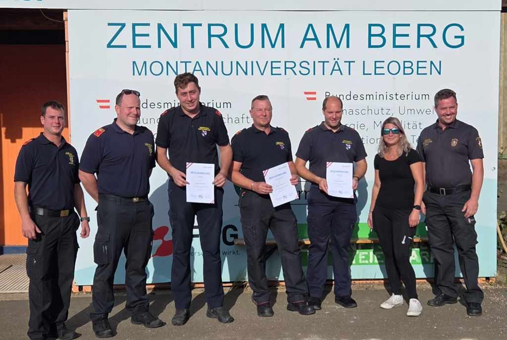 Training für den Einsatz im Eisenbahntunnel